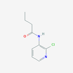 molecular formula C9H11ClN2O B310756 N-(2-chloropyridin-3-yl)butanamide 