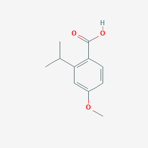 molecular formula C11H14O3 B3107599 2-异丙基-4-甲氧基苯甲酸 CAS No. 161480-96-2