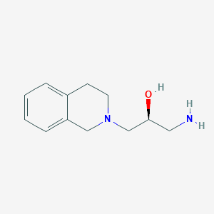 (S)-1-Amino-3-(3,4-dihydroisoquinolin-2(1H)-yl)propan-2-ol