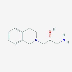 (2R)-1-amino-3-(1,2,3,4-tetrahydroisoquinolin-2-yl)propan-2-ol