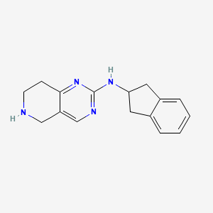 N-(indan-2-yl)-5,6,7,8-tetrahydropyrido[4,3-d]pyrimidin-2-amine