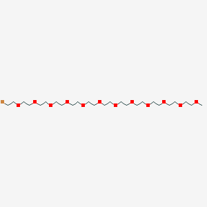 molecular formula C25H51BrO12 B3107698 mPEG12-Br CAS No. 1620461-89-3