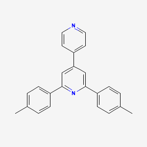 molecular formula C24H20N2 B3107718 2,6-二对甲苯基-4,4'-联吡啶 CAS No. 16208-89-2