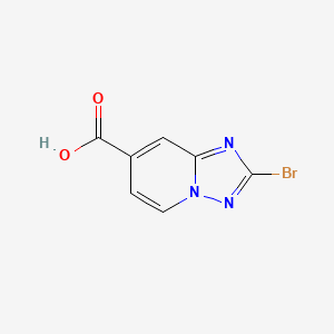 2-Bromo-[1,2,4]triazolo[1,5-a]pyridine-7-carboxylic acid