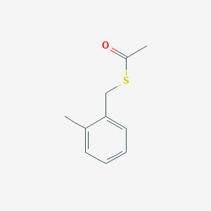 molecular formula C10H12OS B3107827 S-2-甲基苄基乙硫酸酯 CAS No. 1624262-05-0