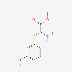 molecular formula C10H13NO3 B3107851 Methyl 2-amino-3-(3-hydroxyphenyl)propanoate CAS No. 162536-44-9