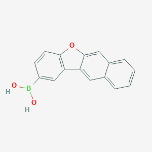 molecular formula C16H11BO3 B3107884 Naphtho[2,3-b]benzofuran-2-ylboronic acid CAS No. 1627917-17-2