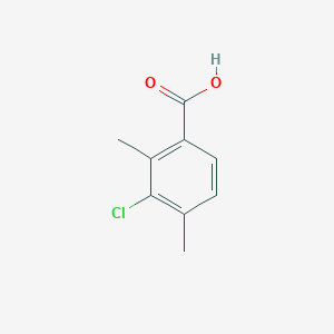 molecular formula C9H9ClO2 B3107996 3-Chloro-2,4-dimethylbenzoic acid CAS No. 1632385-49-9
