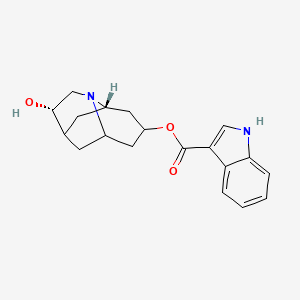 molecular formula C19H22N2O3 B3107998 S-(-)-Hydrodolasetron CAS No. 163253-02-9