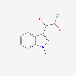 molecular formula C11H8ClNO2 B3108087 (1-methyl-1H-indol-3-yl)-oxo-acetyl chloride CAS No. 16382-38-0