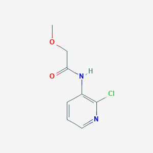 molecular formula C8H9ClN2O2 B310817 N-(2-chloro-3-pyridinyl)-2-methoxyacetamide 
