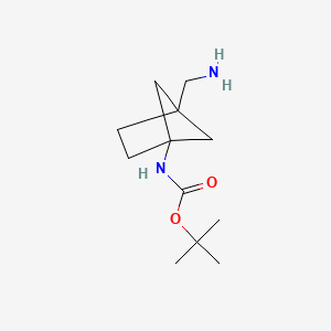 Tert-butyl (4-(aminomethyl)bicyclo[2.1.1]hexan-1-yl)carbamate