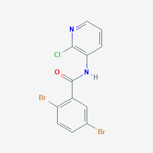 2,5-dibromo-N-(2-chloro-3-pyridinyl)benzamide