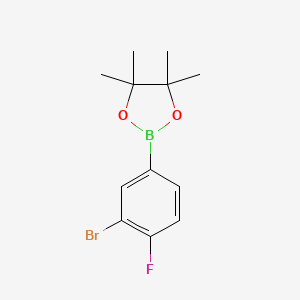 3-Bromo-4-fluorophenylboronic acid pinacol ester