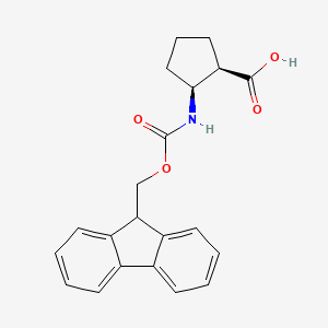 cis-2-(9-Fluorenylmethoxycarbonylamino)cyclopentanecarboxylic acid