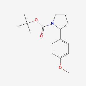 Tert-butyl 2-(4-methoxyphenyl)pyrrolidine-1-carboxylate