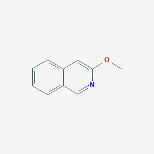 molecular formula C10H9NO B3108412 3-Methoxyisoquinoline CAS No. 16535-84-5