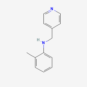 (2-Methylphenyl)(pyridin-4-ylmethyl)amine