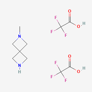 2-Methyl-2,6-diazaspiro[3.3]heptane bis(trifluoroacetate)