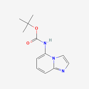 tert-butyl N-(imidazo[1,2-a]pyridin-5-yl)carbamate