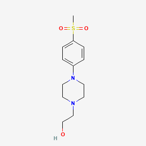 1-(2-Hydroxyethyl)-4-[4-(methylsulphonyl)phenyl]piperazine