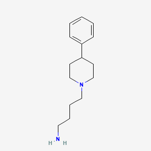 molecular formula C15H24N2 B3108555 1-(4-氨基丁-1-基)-4-苯基哌啶 CAS No. 166809-08-1