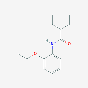 molecular formula C14H21NO2 B310877 N-(2-ethoxyphenyl)-2-ethylbutanamide 