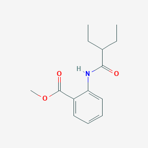 Methyl2-[(2-ethylbutanoyl)amino]benzoate
