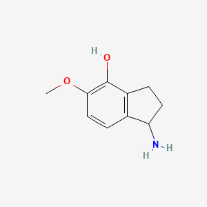 1-amino-5-methoxy-2,3-dihydro-1H-inden-4-ol