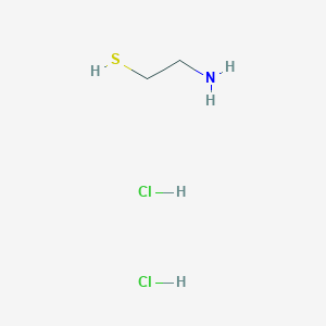molecular formula C2H9Cl2NS B3108850 2-aminoethanethiol Dihydrochloride CAS No. 16904-32-8