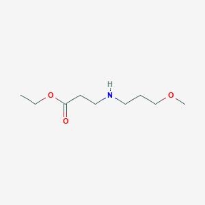 molecular formula C9H19NO3 B3108906 3-[(3-甲氧基丙基)氨基]丙酸乙酯 CAS No. 169320-81-4