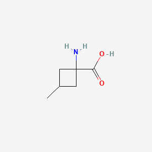 1-Amino-3-methylcyclobutane-1-carboxylic acid