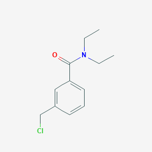 3-(chloromethyl)-N,N-diethylbenzamide