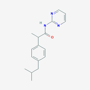 2-(4-isobutylphenyl)-N-(2-pyrimidinyl)propanamide
