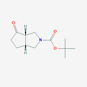cis-tert-Butyl 4-oxohexahydrocyclopenta[c]pyrrole-2(1H)-carboxylate