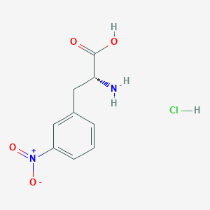 (2R)-2-Amino-3-(3-nitrophenyl)propanoic acid hydrochloride