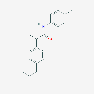 molecular formula C20H25NO B310911 2-(4-isobutylphenyl)-N-(4-methylphenyl)propanamide CAS No. 127460-07-5