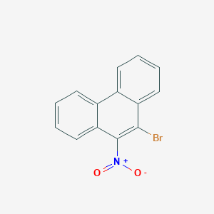 molecular formula C14H8BrNO2 B3109121 9-溴-10-硝基菲 CAS No. 17024-21-4
