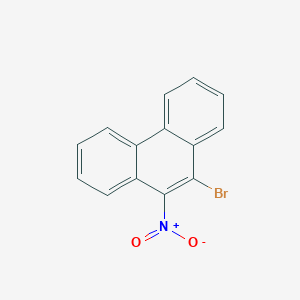 molecular formula C14H8BrNO2 B3109121 9-Bromo-10-nitrophenanthrene CAS No. 17024-21-4