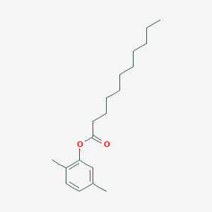 molecular formula C19H30O2 B310913 2,5-Dimethylphenyl undecanoate 