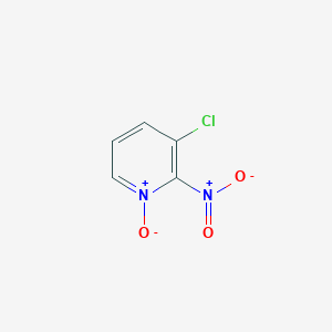 molecular formula C5H3ClN2O3 B3109137 3-氯-2-硝基吡啶 1-氧化物 CAS No. 1704065-34-8