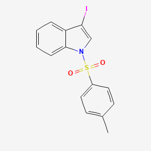 molecular formula C15H12INO2S B3109151 1h-Indole,3-iodo-1-[(4-methylphenyl)sulfonyl]- CAS No. 170456-80-1