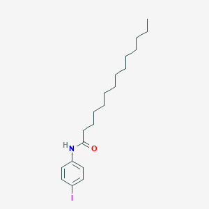 molecular formula C20H32INO B310921 N-(4-iodophenyl)tetradecanamide 