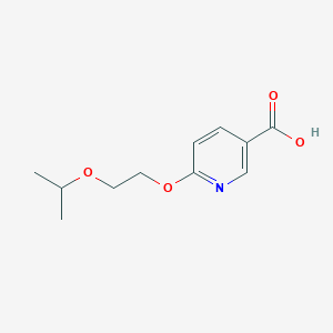 6-(2-Isopropoxyethoxy)nicotinic acid