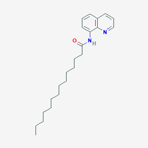 molecular formula C23H34N2O B310923 N-(8-quinolinyl)tetradecanamide 
