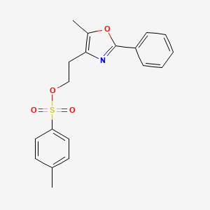 2-(5-Methyl-2-phenyloxazol-4-yl)ethyl 4-methylbenzenesulfonate