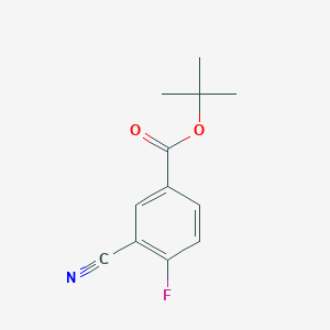 tert-Butyl 3-cyano-4-fluorobenzoate