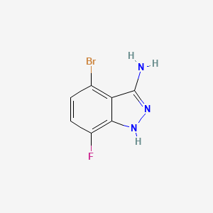 4-Bromo-7-fluoro-1H-indazol-3-amine
