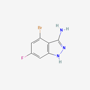 4-Bromo-6-fluoro-1H-indazol-3-amine