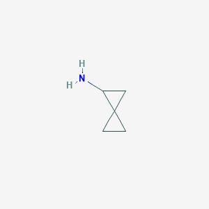 molecular formula C5H9N B3109354 Spiro[2.2]pentan-1-amine CAS No. 17202-69-6